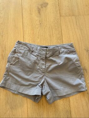 J. CREW!  Women's Cotton Chino Shorts - Light Gray